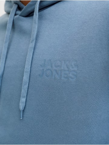 Jack & Jones Sweat Hoodie Kapuzen Pullover Sweatshirt JJECORP in Blau-2