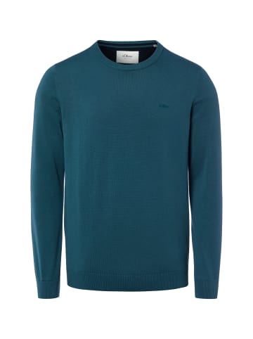 s.Oliver Pullover in petrol - 0002