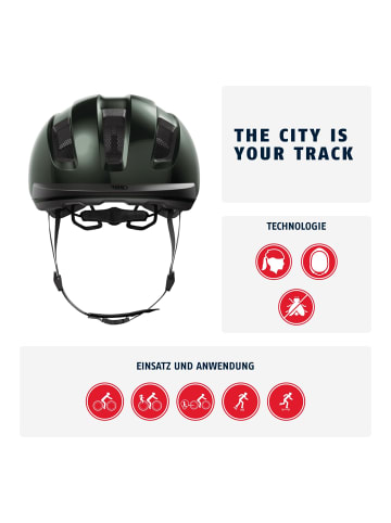 ABUS Fahrradhelm PURL-Y in moss green