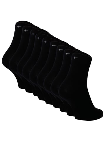 Tamaris Socken 9er Pack in Schwarz