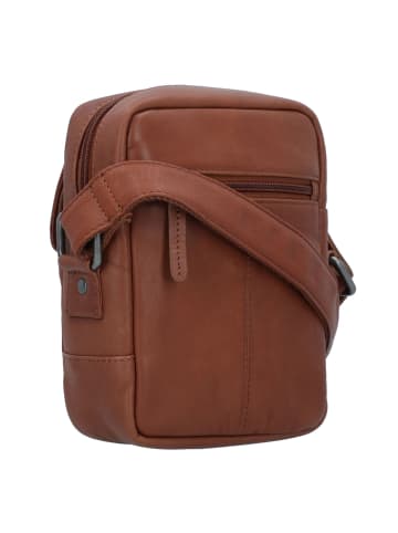 Greenburry Fiorentina Mini Bag Umhängetasche Leder 16 cm in tan