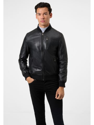 Ricano Herren Lederjacke Samuel in Schwarz