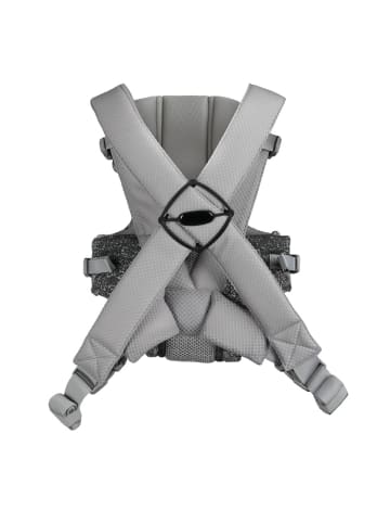 Kikkaboo Babytrage Gwen Fly Strickstoff in grau