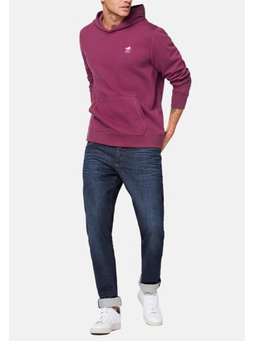 Polo Sylt Sweatshirt / Hoodie Basic in Lila / dunkelblau