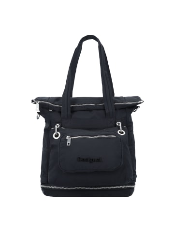 Desigual Modular Voyager Rucksack 34 cm mit Dehnfalte in schwarz