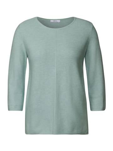 Cecil Strukturpullover in Grün