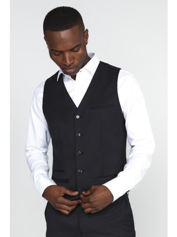 Matinique Weste Breck Gerade Passform in Black