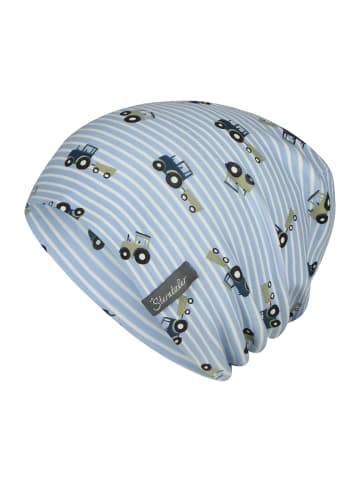 Sterntaler Beanie Traktoren in bleu