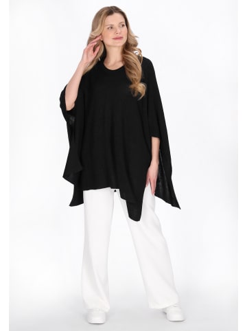 usha WHITE LABEL Women Poncho in black