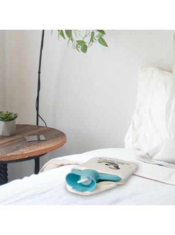 Mr. & Mrs. Panda Wärmekissen Pinguin Lachen mit Spruch in Weiß