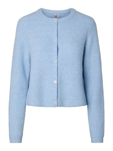 Pieces Strickjacke in Cashmere Blue