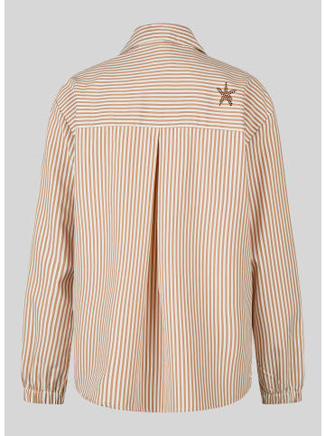 Rabe Bluse in Braun
