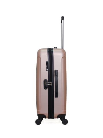 Hero Mittelgroßer Hartschalenkoffer FOGO in Rosa (64L)