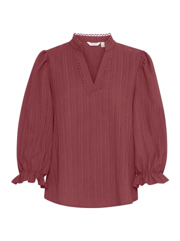 b. young BYJULIANA SS BLOUSE - LIGHT WOVEN Regular fit in Maroon