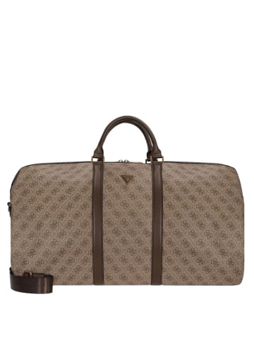 Guess Milano Weekender - Reisetasche 55 cm (beige/brown/blue) in beige/brown/blue