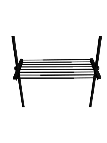 Wenko Regalboden Mod. Herkules Schwarz, Regalboden Herkules Schwarz in Schwarz