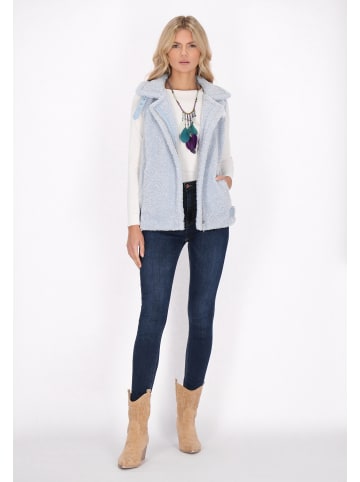 VIRITA Women Vest in Hellblau