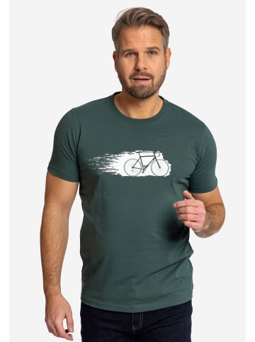 elkline T-Shirt Switch Fahrrad in trekking green