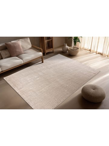 Vivorum Wohnzimmer Kurzflor Teppich Bandito 125 in beige
