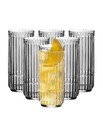 RIEDEL Glas 6er Set Highball Gläser Bar Rituals in 310 ml in transparent