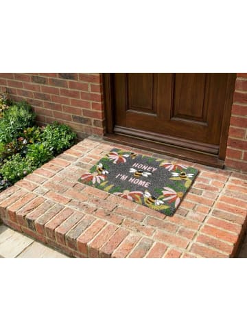 Beliani Fußmatte INIGOK in Bunt - (W) 40 x (L) 60 cm