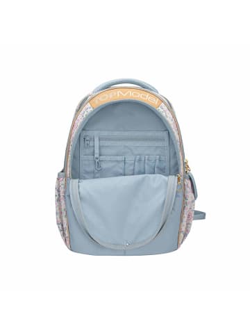 Depesche Schulrucksack FESTIVAL FUN TOPModel 25 x 34 x 43 cm in hellblau