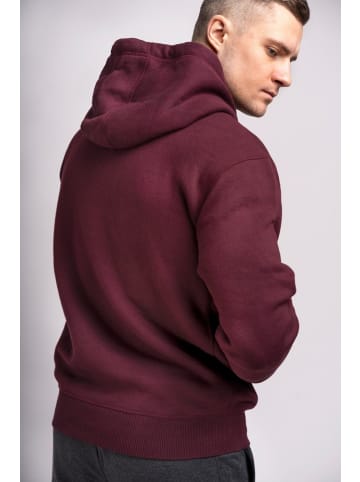 Lonsdale Hoodie "Thurning" in Rot