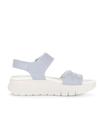 Gabor Plateau Sandalen in blau