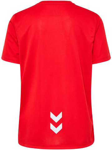 Hummel T-Shirt Hmlrun Laufen Kinder in TANGO RED