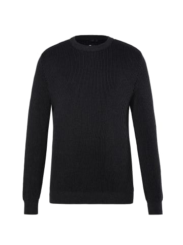 Men Plus Pullover in schwarz