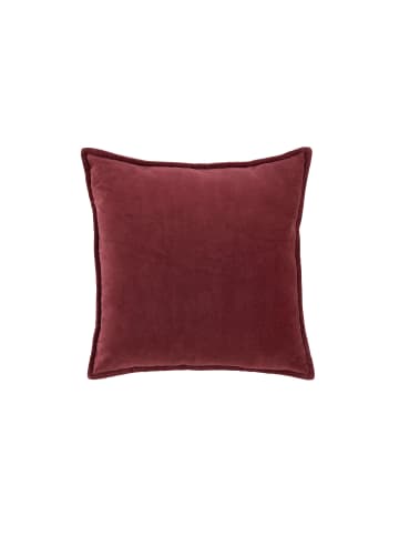 Butlers Kissen L 45 x B 45cm COTTON VELVET in Bordeaux