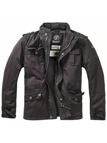 Brandit Winterjacke "Britannia Winter Jacket" in Schwarz
