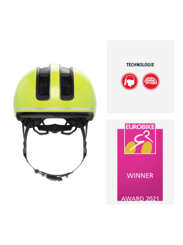 ABUS Kleinkinder- und Kinderhelm HUD-Y in signal yellow