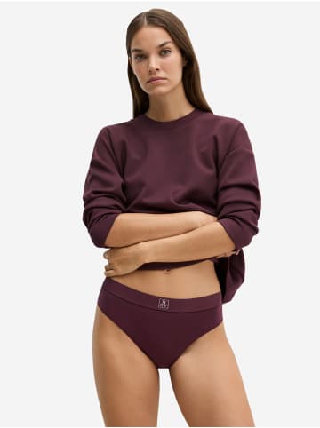 Marc O'Polo Slip Essentials in black iris/fudge/mauve