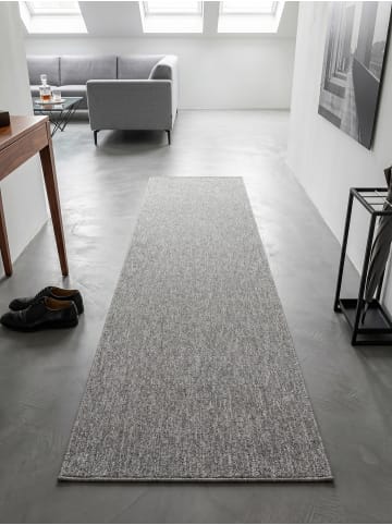 KADIMA DESIGN Teppich Kurzflor Waschbar Einfarbig AMMER Strapazierfähig OEKO-TEX in Hellgrau