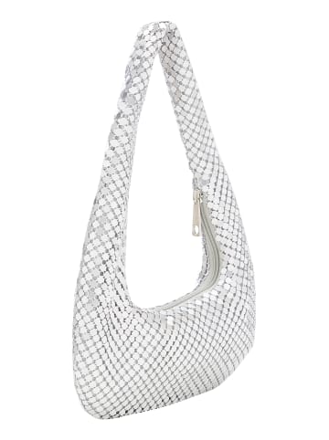 NAEMI Damen Handtasche in Silber