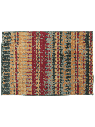 Beliani Kurzflor MARMARIS in Bunt/Grün/Rot - (W) 160 x (H) 1 x (L) 230 cm