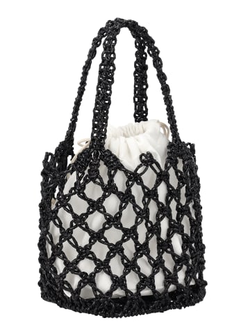 faina Women Handbag in Black