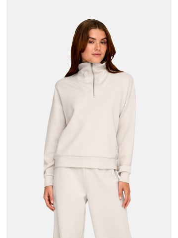 Only Play Sweatshirt 'Lounge Life' in cremeweiß