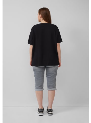 QS T-Shirt in 9999_schwarz