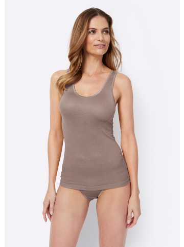 WITT WEIDEN Achselhemd in taupe