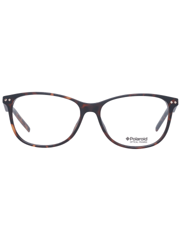Polaroid Damen Optische Fassungen Quadrat Braun