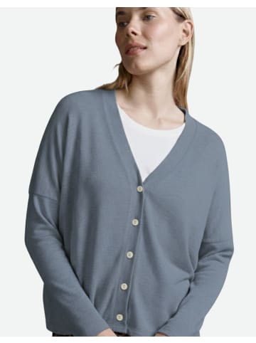 Cotton Candy Cardigan in blue ash melange