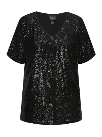Ulla Popken Shirt in schwarz
