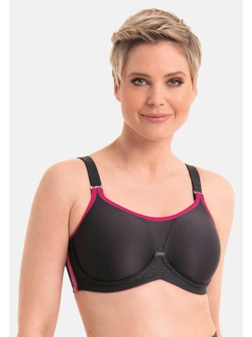Anita Sport-BH Performance WireX in Anthrazit / pink