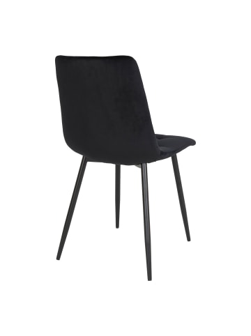 ebuy24 Esszimmerstuhl Middelfart Schwarz 2er Set