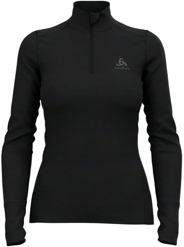 Odlo Longsleeve "Merino 2" in Schwarz