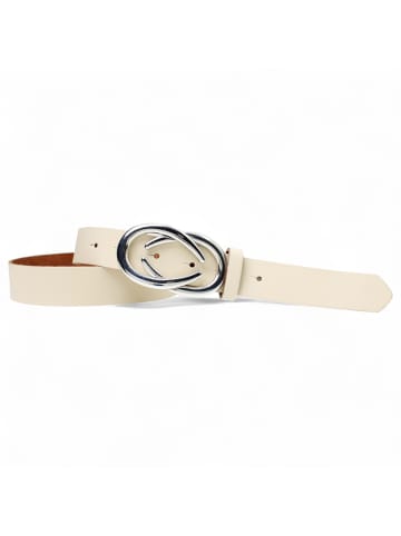 FRONHOFER Ledergürtel in Creme