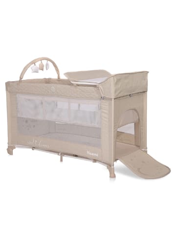 Lorelli Reisebett Noemi 2 Ebenen in braun