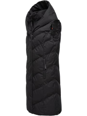 ragwear Steppweste Natalka Vest in Black22